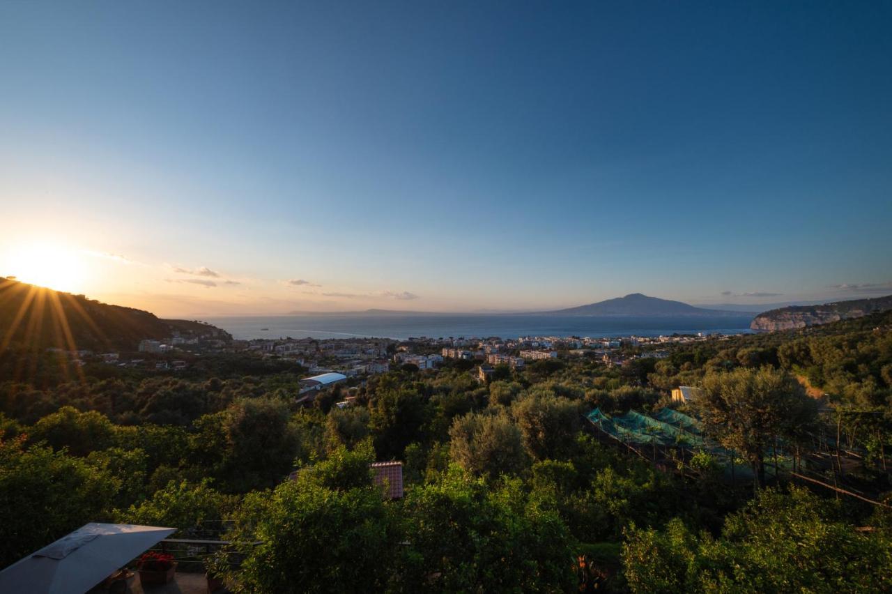Sorrentovibes - Sea View Rooftop Apartment With Jacuzzi & Garden Kültér fotó