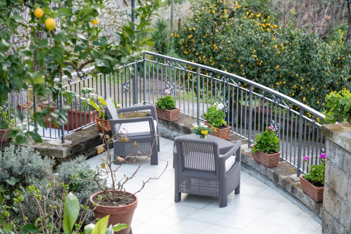 Sorrentovibes - Sea View Rooftop Apartment With Jacuzzi & Garden Kültér fotó